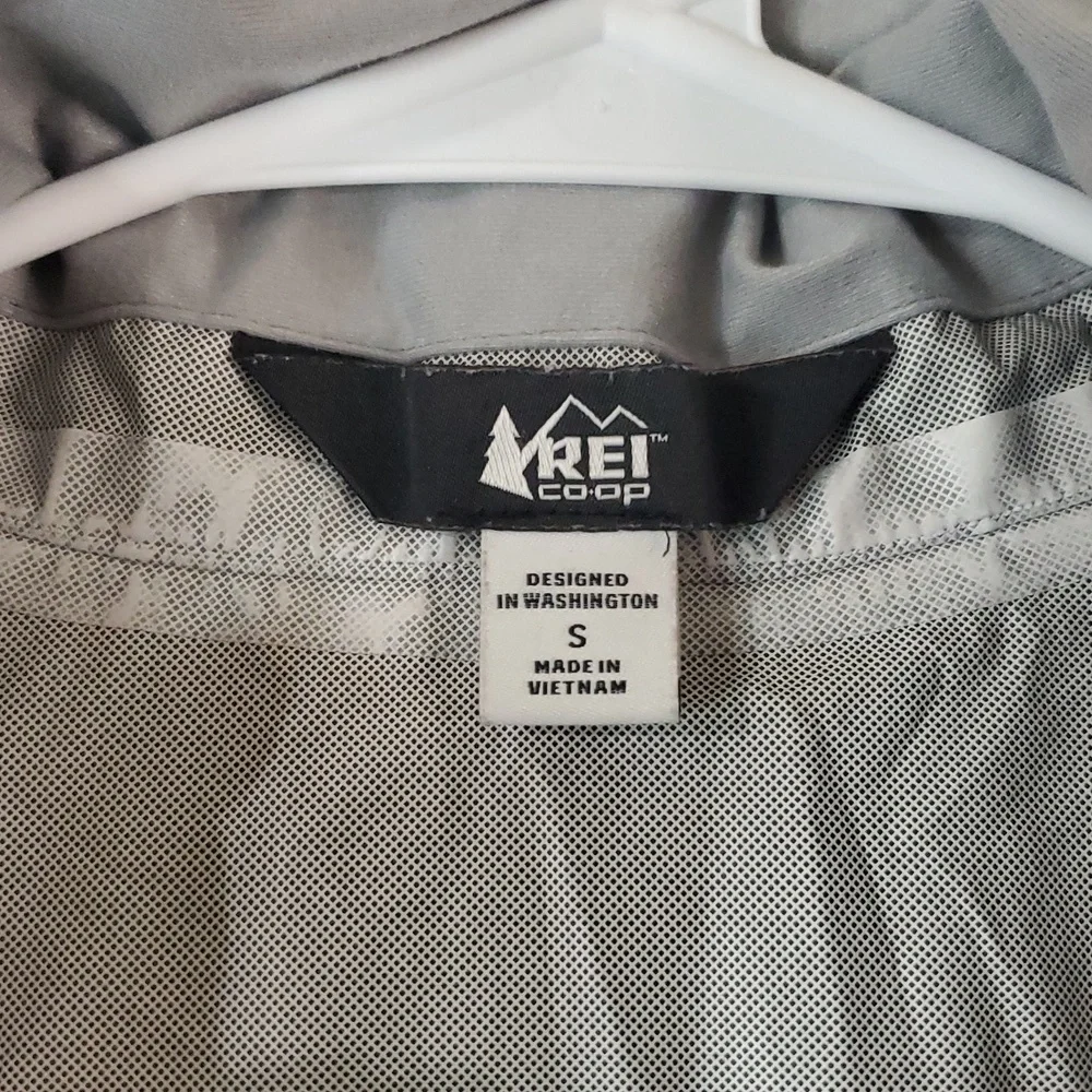 Rei Co-Op Peak 2.5L Rain Jacket Size Small Womens Blue/Green - Picture 5 of 15